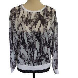 Casual Long Sleeve Top Massimo Size Medium